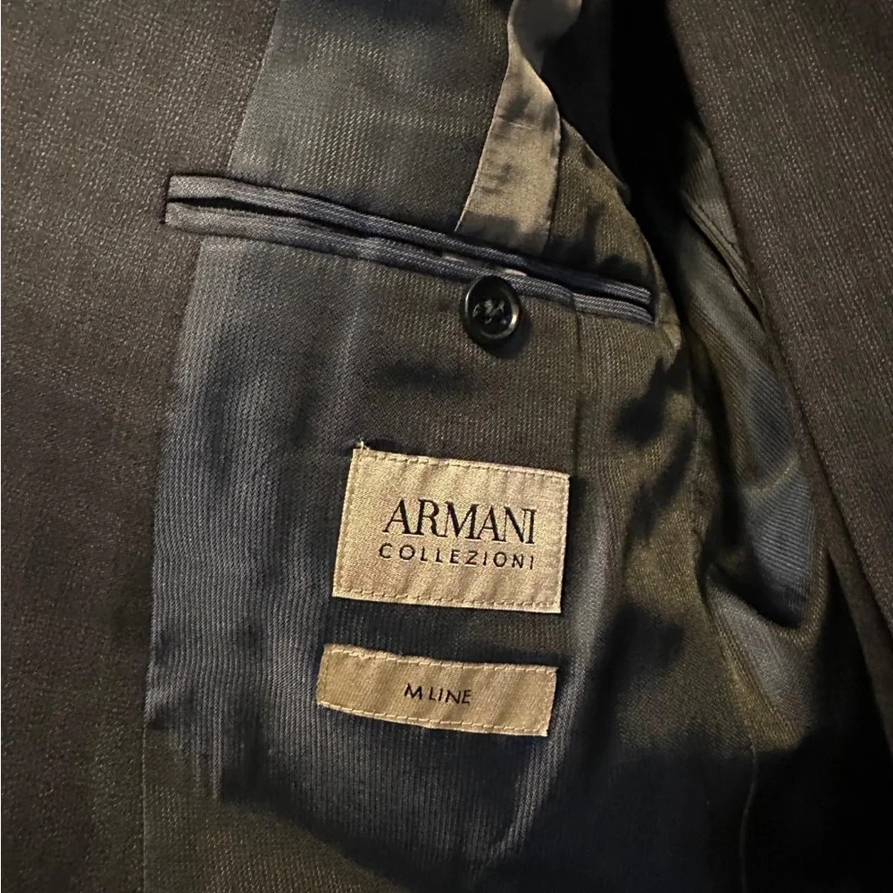 Armani Collezioni Men's Navy Blazer